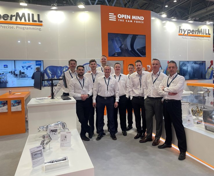 OPEN MIND’s CAD/CAM Suite hyperMILL® Successfully Presented at Birmingham Exhibition